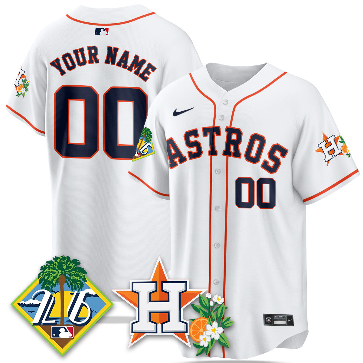 HOU 2026 Spring Training Vapor Limited Custom Jersey - All Stitched-DTD