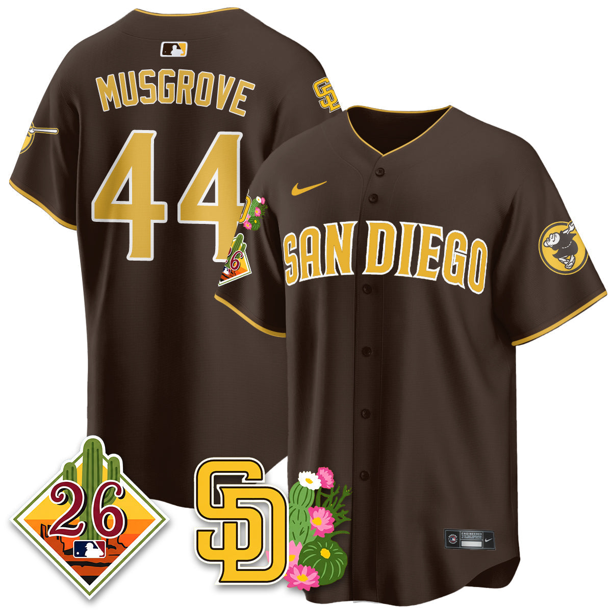 SD 2026 Spring Training Vapor Limited Jersey - All Stitched-DTD