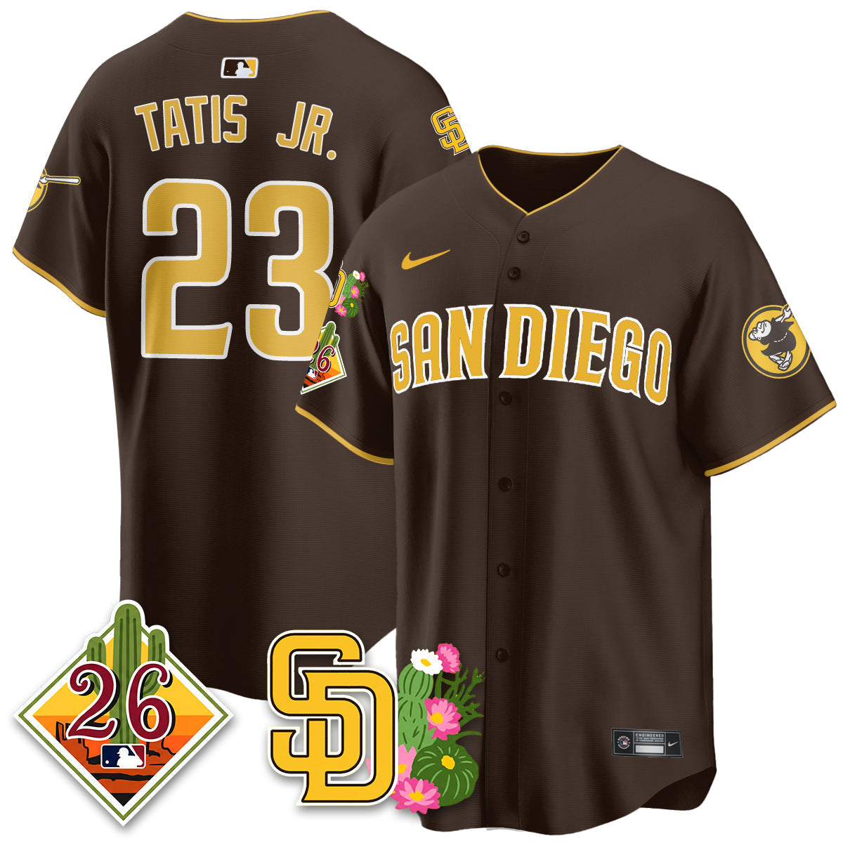 SD 2026 Spring Training Vapor Limited Jersey - All Stitched-DTD
