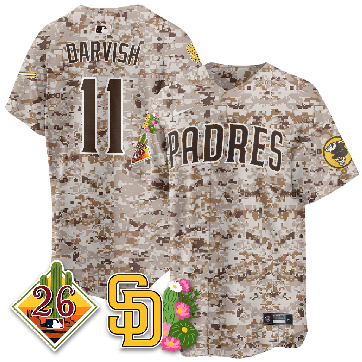 SD 2026 Spring Training Vapor Limited Jersey - All Stitched-DTD