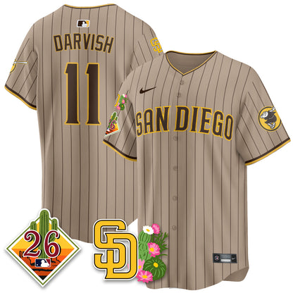 SD 2026 Spring Training Vapor Limited Jersey - All Stitched-DTD