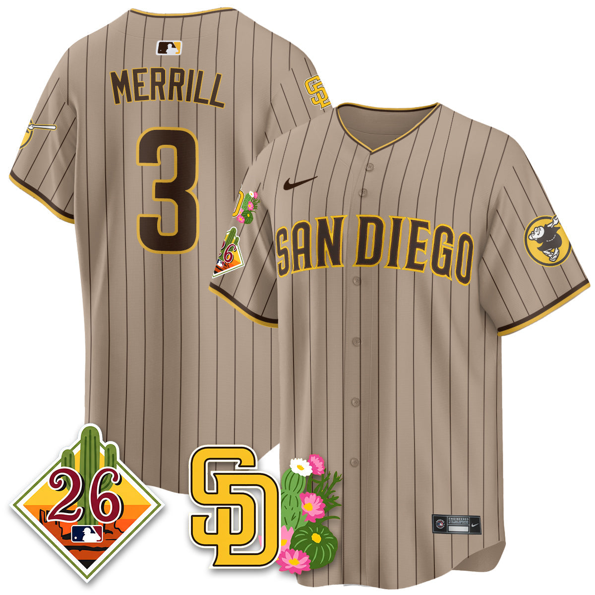 SD 2026 Spring Training Vapor Limited Jersey - All Stitched-DTD