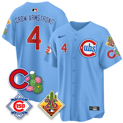 CHC 2026 Spring Training Vapor Limited Jersey - 150th Anniversary Patch - All Stitched-DTD