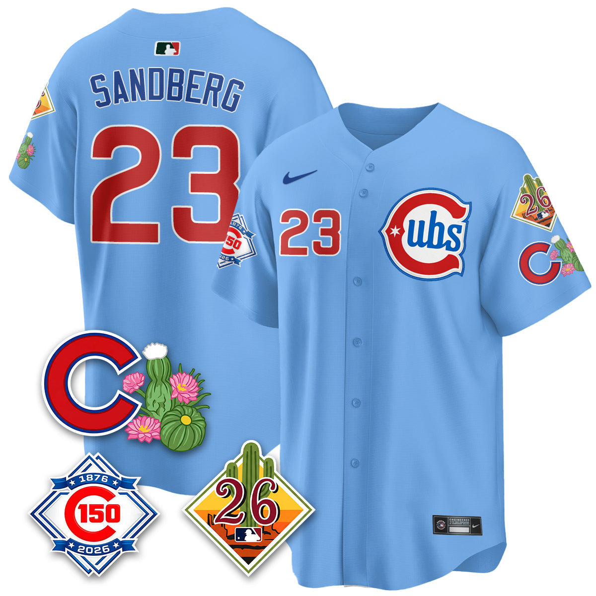 CHC 2026 Spring Training Vapor Limited Jersey - 150th Anniversary Patch - All Stitched-DTD