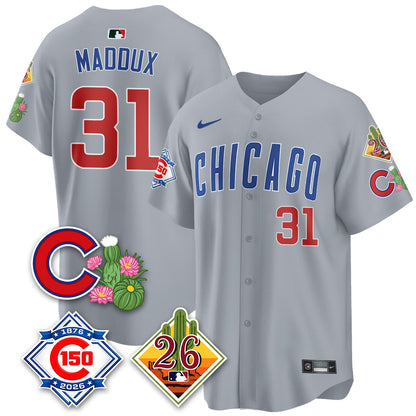 CHC 2026 Spring Training Vapor Limited Jersey - 150th Anniversary Patch - All Stitched-DTD