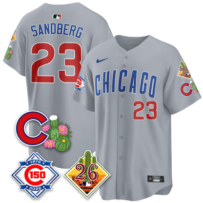 CHC 2026 Spring Training Vapor Limited Jersey - 150th Anniversary Patch - All Stitched-DTD