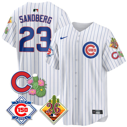CHC 2026 Spring Training Vapor Limited Jersey - 150th Anniversary Patch - All Stitched-DTD