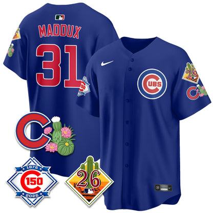 CHC 2026 Spring Training Vapor Limited Jersey - 150th Anniversary Patch - All Stitched-DTD