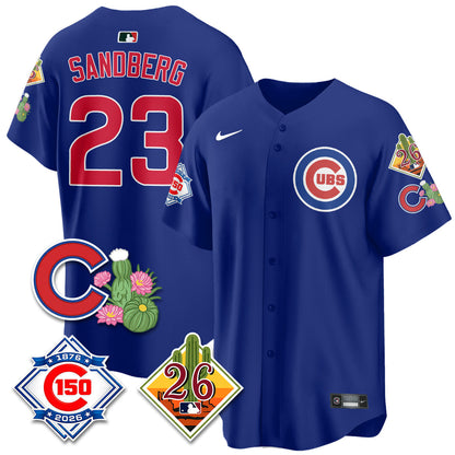 CHC 2026 Spring Training Vapor Limited Jersey - 150th Anniversary Patch - All Stitched-DTD