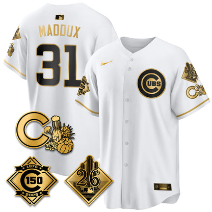 CHC 2026 Spring Training Vapor Limited Jersey - 150th Anniversary Patch - All Stitched-DTD