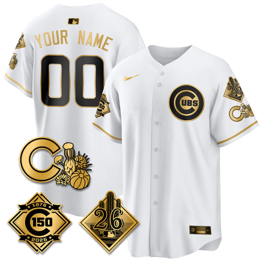 CHC 2026 Spring Training Vapor Limited Custom Jersey - 150th Anniversary Patch - All Stitched-DTD