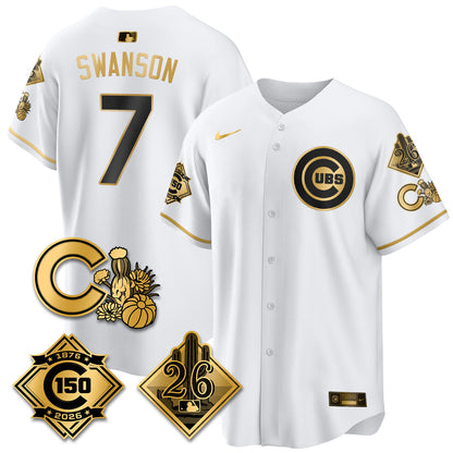 CHC 2026 Spring Training Vapor Limited Jersey - 150th Anniversary Patch - All Stitched-DTD