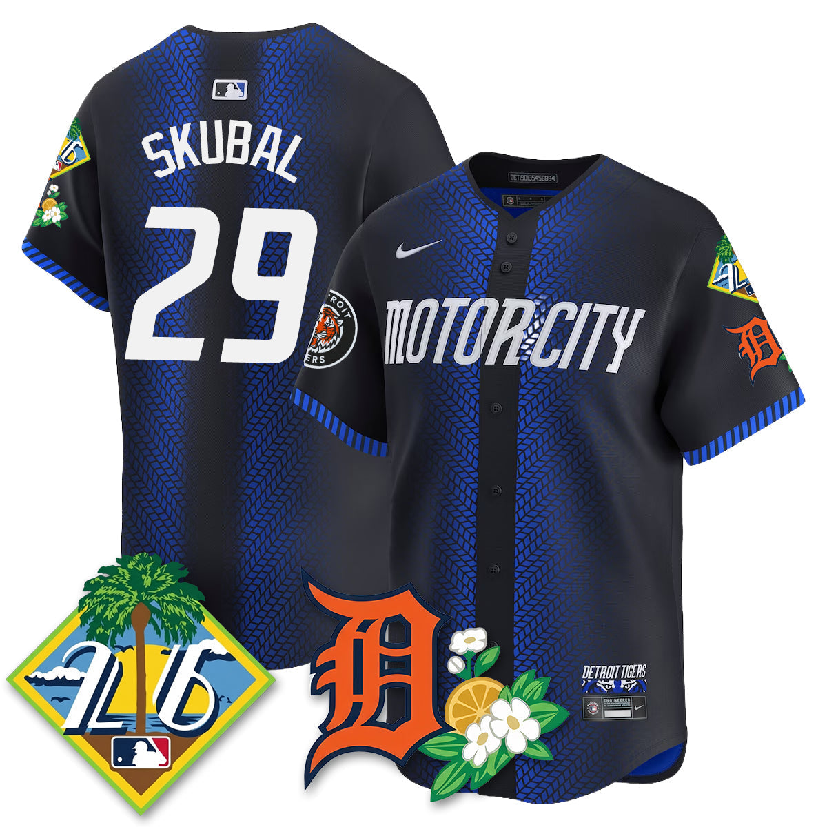DET 2026 Spring Training Vapor Limited Jersey - All Stitched-DTD