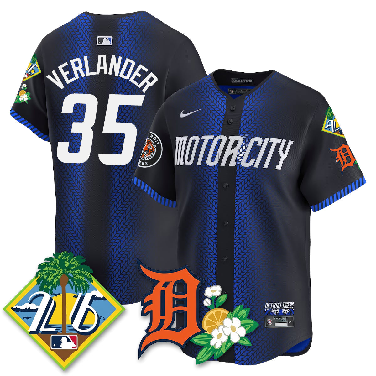 DET 2026 Spring Training Vapor Limited Jersey - All Stitched-DTD