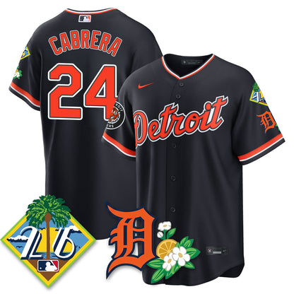 DET 2026 Spring Training Vapor Limited Jersey - All Stitched-DTD