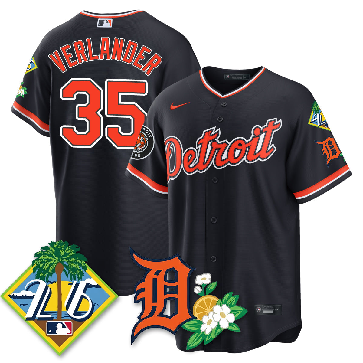 DET 2026 Spring Training Vapor Limited Jersey - All Stitched-DTD