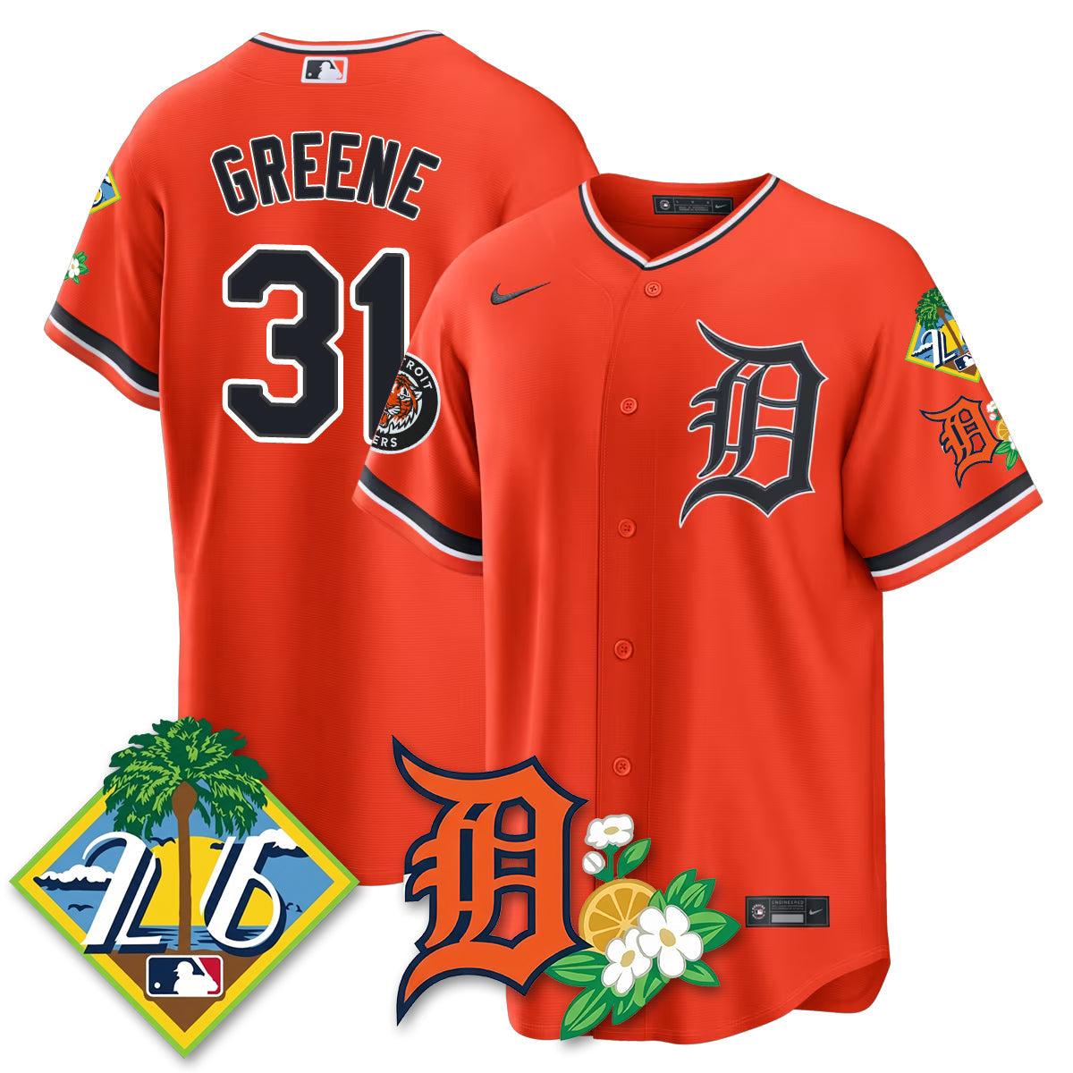 DET 2026 Spring Training Vapor Limited Jersey - All Stitched-DTD