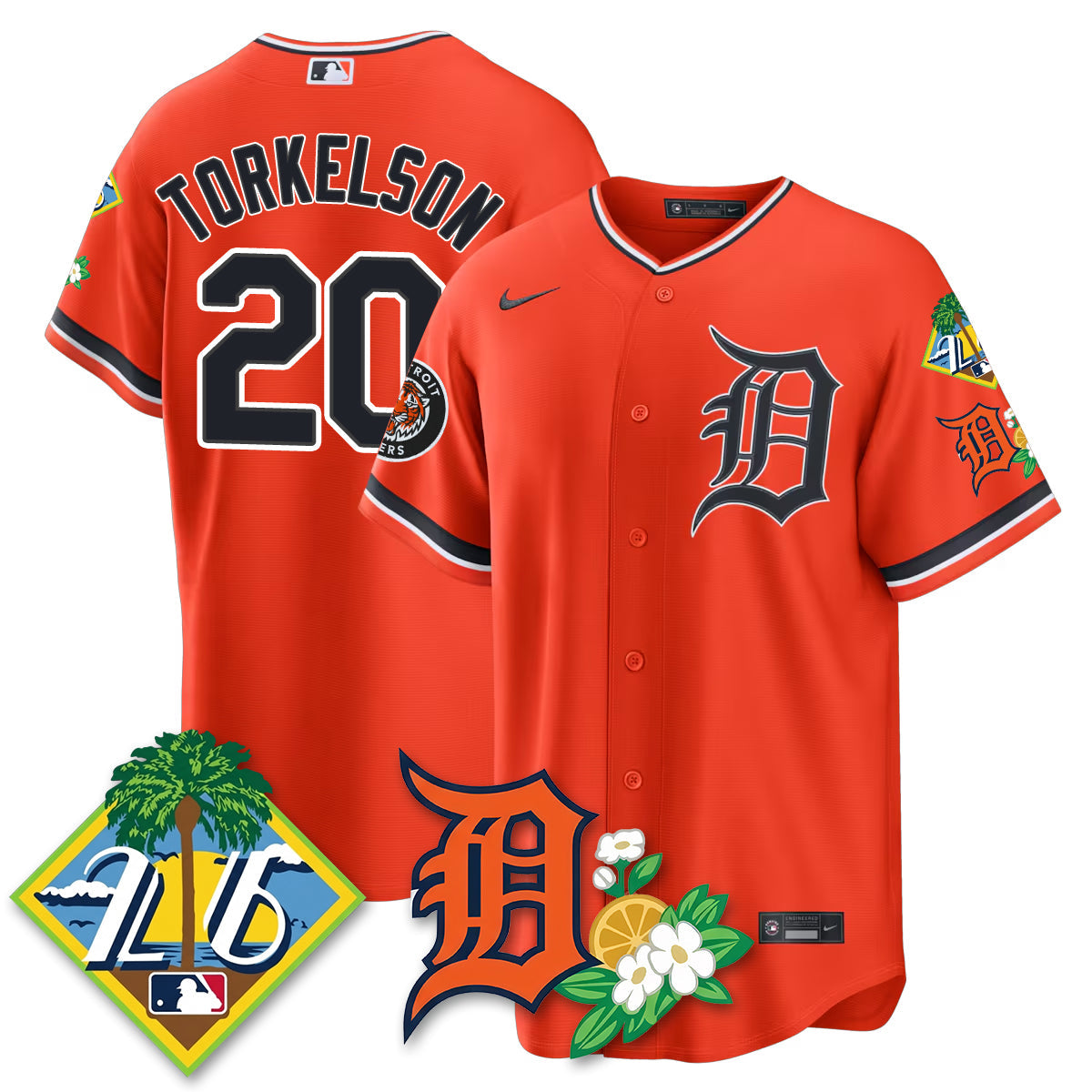 DET 2026 Spring Training Vapor Limited Jersey - All Stitched-DTD