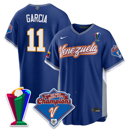 Venezuela Baseball 2026 World Baseball Classic Champions Limited Jersey - All Stitched-DTD