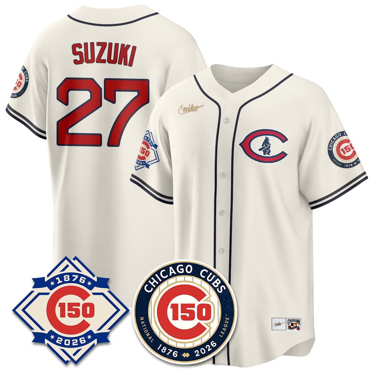 CHC Throwback Vapor Limited Jersey - 150th Anniversary - All Stitched-DTD