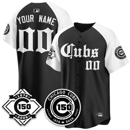 Custom CHC Gothic Vapor Limited Jersey - 150th Anniversary - All Stitched-DTD