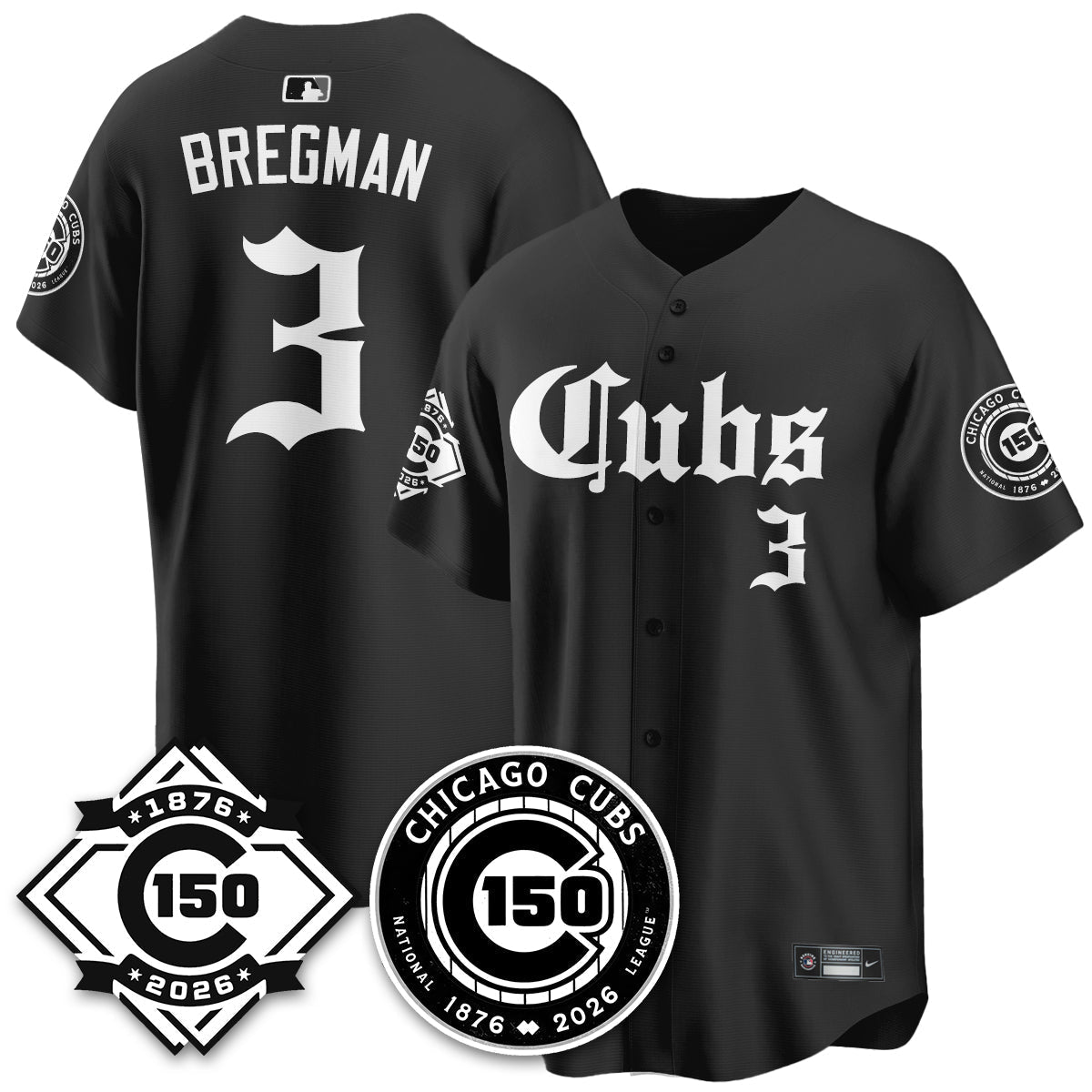 CHC Gothic Vapor Limited Jersey - 150th Anniversary - All Stitched-DTD