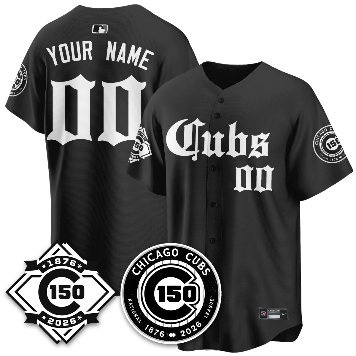 CHC Gothic Vapor Limited Jersey - 150th Anniversary - All Stitched-DTD