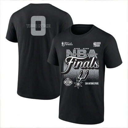 SAS 2026 NBA Western Conference Champions Custom Printed T-Shirt V3-DTD