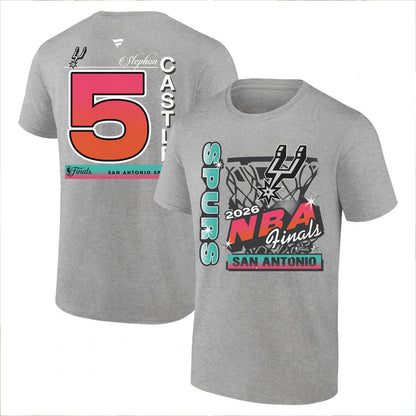 SAS 2026 NBA Western Conference Champions Printed T-Shirt V2-DTD