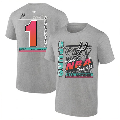 SAS 2026 NBA Western Conference Champions Printed T-Shirt V2-DTD