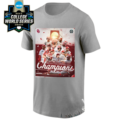 OU 2026 NCAA Men’s Baseball National Champions One Side T-Shirt V3-DTD