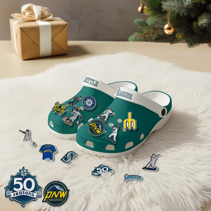 SM 2026 Teal clogs - Charms Gift Set-DTD