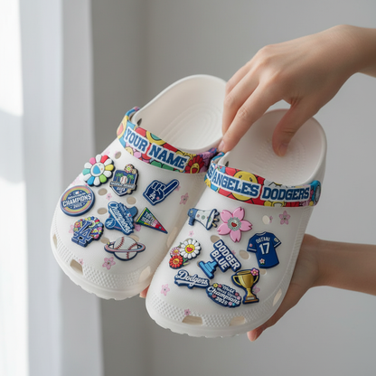 LAD Tokyo Series Clogs - Charms Gift Set - White-DTD