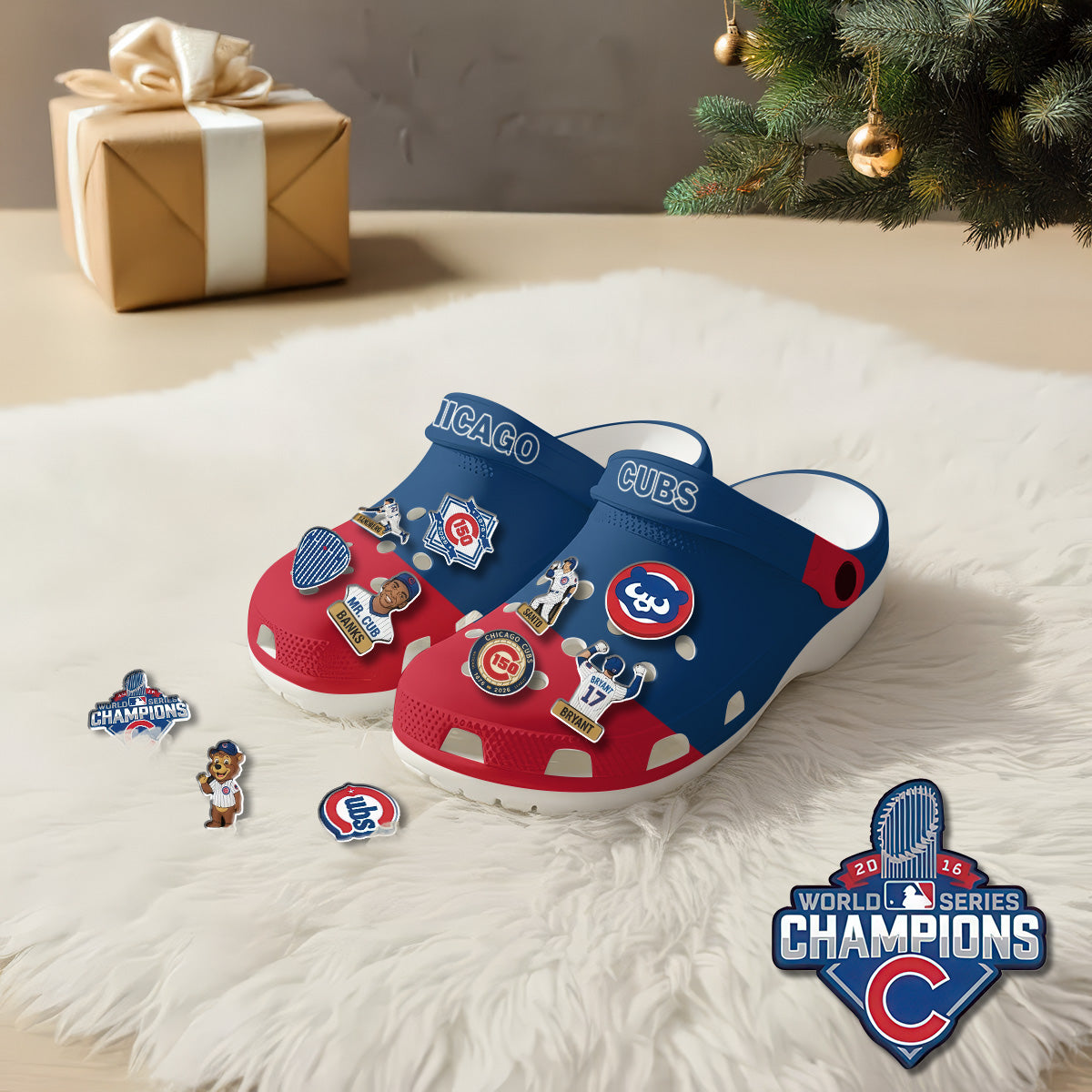 CCUBS 2026 Red Mixed clogs - Charms Gift Set-DTD
