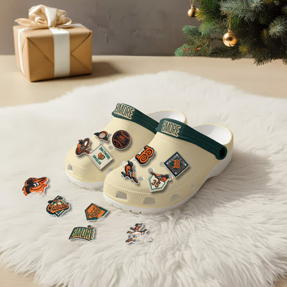 BAL 2026 City Connect White Clogs V2 - Charms Gift Set-DTD