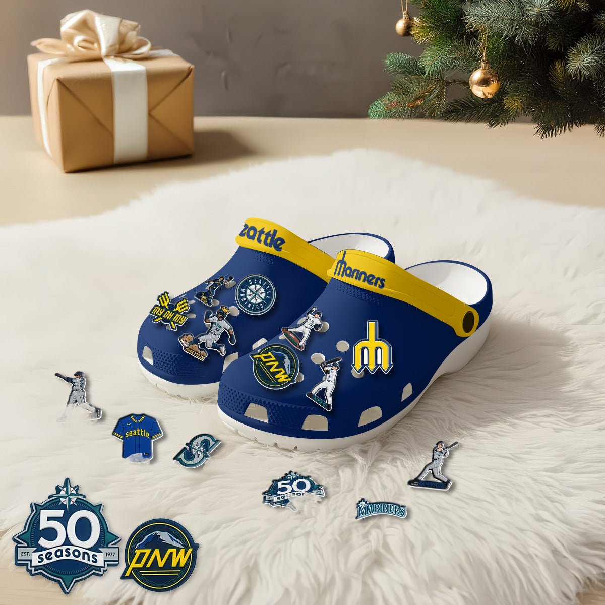 SM 2026 Blue clogs - Charms Gift Set-DTD