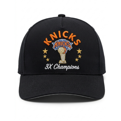 NYK 2026 Basketball Champions Baseball Embroidered Cap V2-DTD
