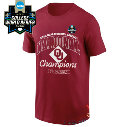 OU 2026 NCAA Men’s Baseball National Champions One Side T-Shirt V4-DTD