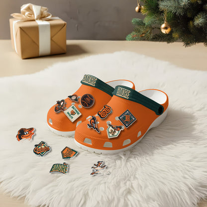 BAL 2026 City Connect Orange Clogs - Charms Gift Set-DTD