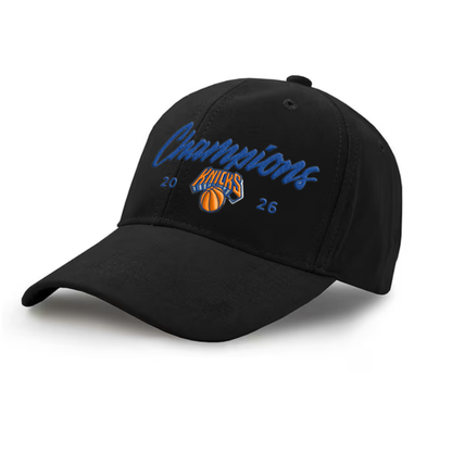 NYK 2026 Basketball Champions Baseball Embroidered Cap-DTD
