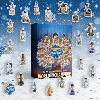 LAD 2025 World Series Champions Advent Calendar-DTD