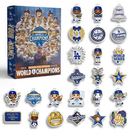 Personalized LAD 2025 World Series Champions Advent Calendar-DTD