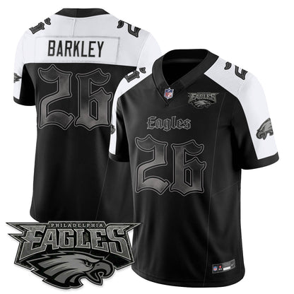 PHI 'Dark Gothic Philly' Vapor Limited Jersey - All Stitched-DTD
