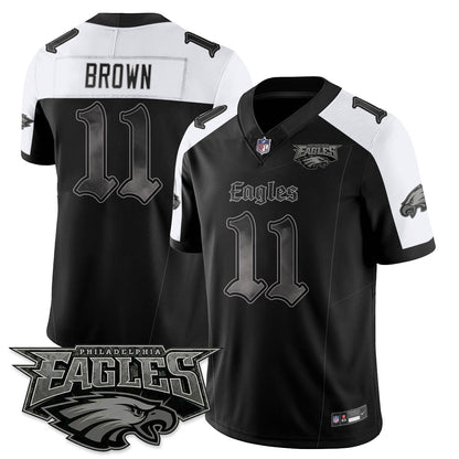 PHI 'Dark Gothic Philly' Vapor Limited Jersey - All Stitched-DTD