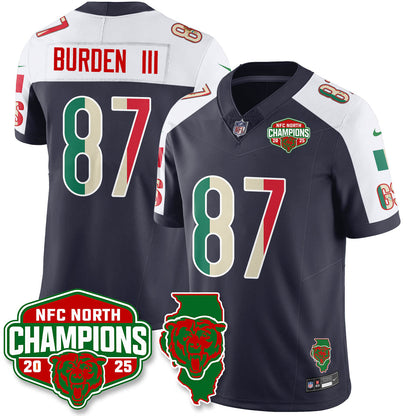CHI Mexico NFC North Division Champions Vapor Limited Jersey - All Stitched-DTD