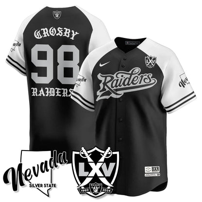 LVR Born x Raised Baseball Jersey - All Stitched-DTD