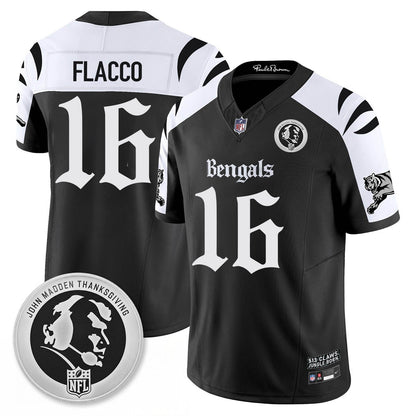 CIN Gothic Vapor Limited Jersey - John Madden Patch - All Stitched-DTD