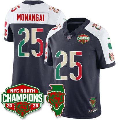 CHI Mexico NFC North Division Champions Vapor Limited Jersey - All Stitched-DTD