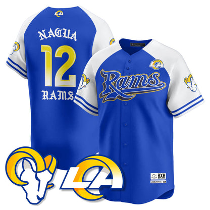 LAR Born x Raised Baseball Jersey - All Stitched-DTD