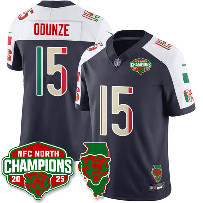 CHI Mexico NFC North Division Champions Vapor Limited Jersey - All Stitched-DTD